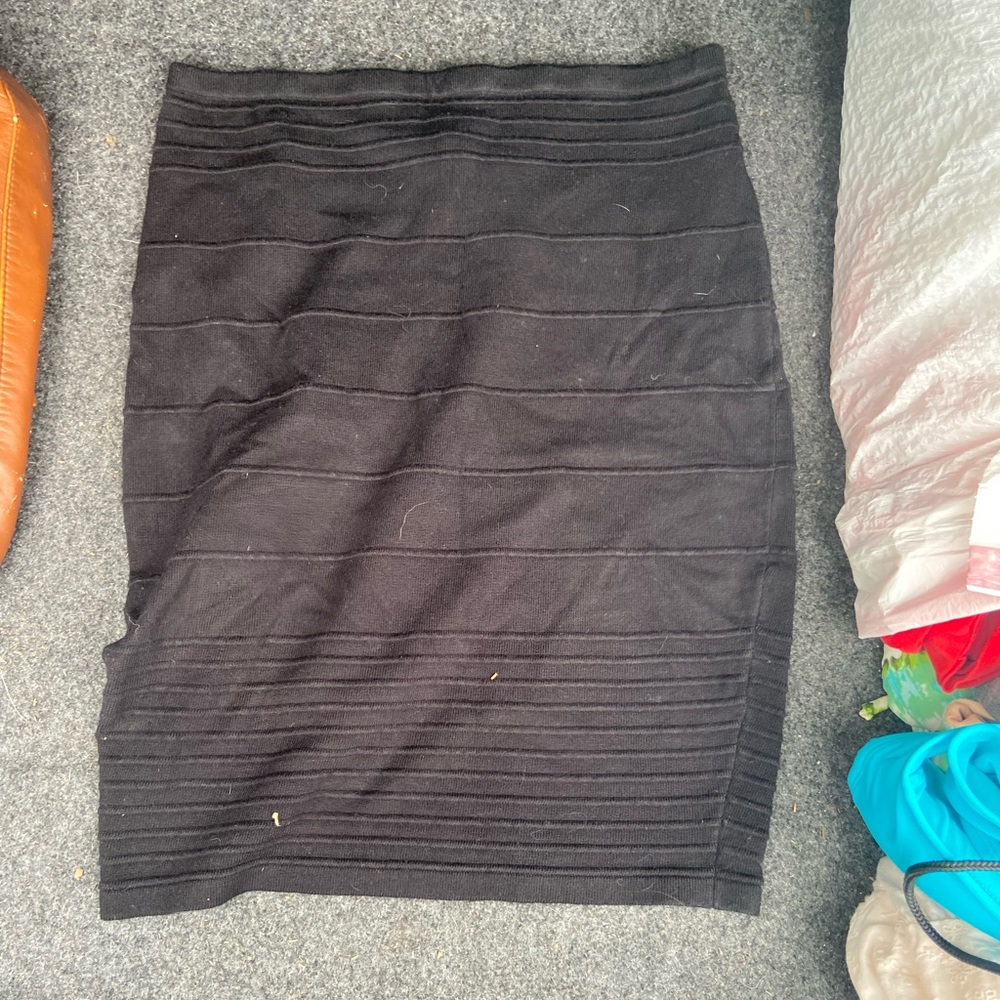 Black skirt